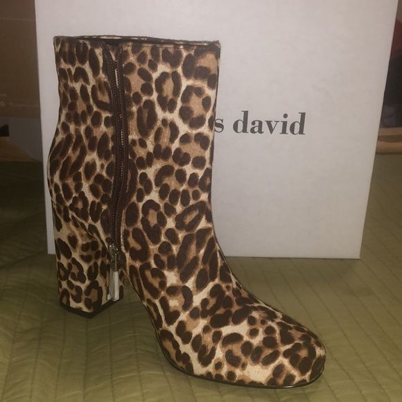 Charles David Women's Studio Ankle Boot, Leopard Print - Picture 5 of 8